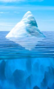 Mordendo a ponta do iceberg