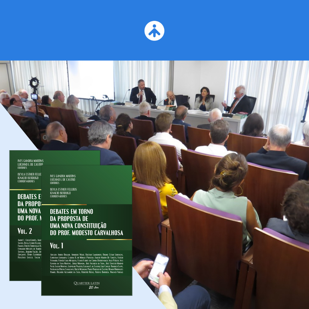 Lançamento do livro "Debates Em Torno da Proposta de Uma Nova Constituição do Prof. Modesto Carvalhosa". 