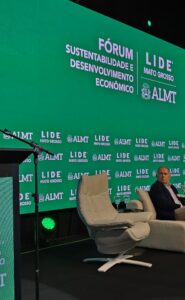 “O mundo precisa do Brasil!” diz Gustavo de Oliveira no LIDE MT