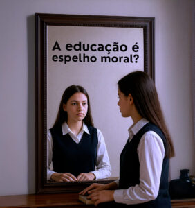 A educação é espelho moral?