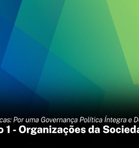 Jornadas Cívicas debate propostas para fortalecer a governança política e democrática no Brasil
